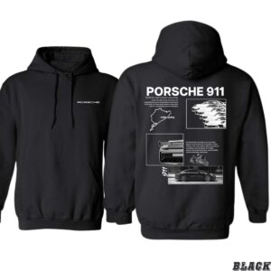 Porsche 911 Design, Automotive Enthusiast Hoodie, Sleek and Sporty Style , Hoodie Design