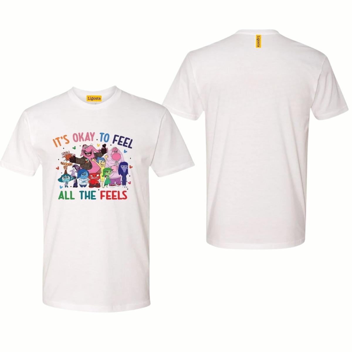 It’s Okay To Feel All The Feels Shirt, InOutside Shirt , It’s Okay To Feel, Speech Therapy Shirt, Animation Shirt