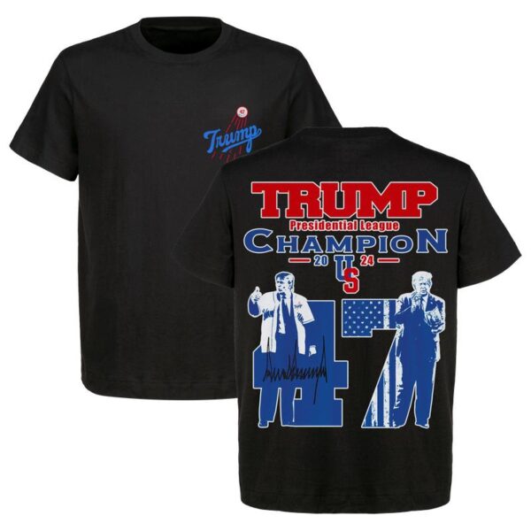 US Donald Trump Champion Los Angeles Inspired Graphic T-Shirts, Heavy Cotton Gildan 5000 Shirts for Men and Women, Perfect for Trump Supporters - Image 4