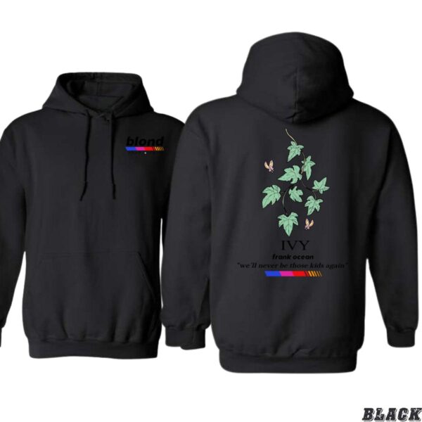 Frankk Ocean Ivy Hoodie, Hoodie with Frank Ocean's Ivy Design, Perfect for Fans and Casual Wear, Street Life Style, Menswear Unisex - Image 3