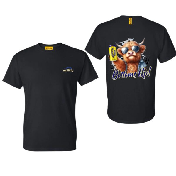 Bottoms Up Twisted Tea Shirt, Twisted Tea Shirt , Twisted Tea Cheers Shirt, Menswear Top, Street Life Style - Image 2