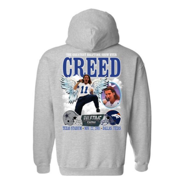Creed Hoodie, Greatest Halftime Show Ever Design Shirt, Trendy Hoodie for Men and Women , Street Life Style, Street Life Style - Image 4
