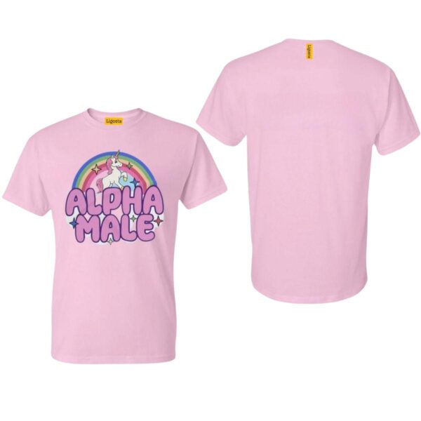 Ironic Alpha Male Unicorn Rainbow, Funny Unisex Tshirt, Bella Canvas Tee, Funny Shirt, Funny Graphic Tee, Offensive Shirt, Weird Shirt - Image 5
