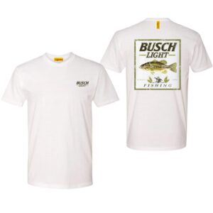 Busch LLight Fishing TShirt, Classic Fish Design, Perfect for Anglers and Beer Lovers, Ideal for Outdoor Adventures, Cozy and Stylish, Unisex TShirt for Men and Women , TShirt Design, Street Life Style