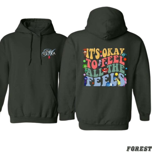 It's Okay to Feel Hoodie, Colorful Emotional Expression Design for Everyday Wear, Hoodie Style, Menswear Sweaters, Street Life Style - Image 5