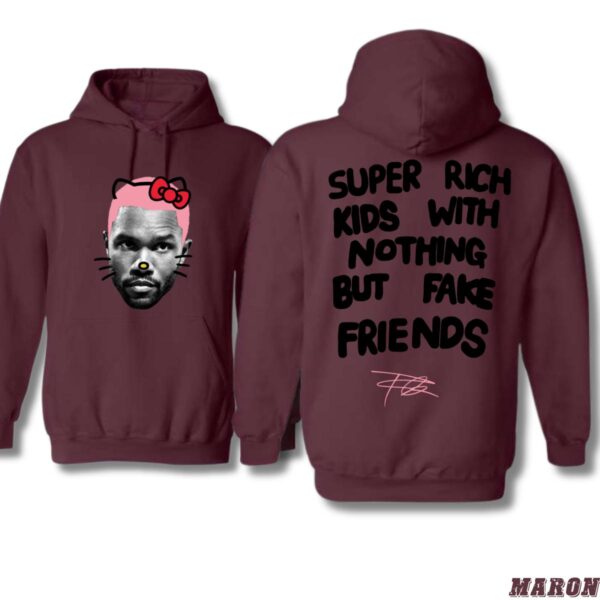 Frank Ocean Hello Kitty Design, Streetwear Hoodie, Bold and Playful Statement , Hoodie Style, Street Life Style - Image 4