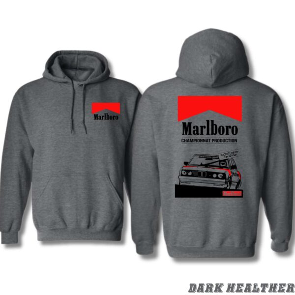 Marlboro Championnat Hoodie, Classic Racing Design, Perfect for Motorsport Enthusiasts, Ideal for Casual Comfort and Style, Bold and Iconic, Unisex Hoodie for Men and Women , Winter Fashion - Image 5