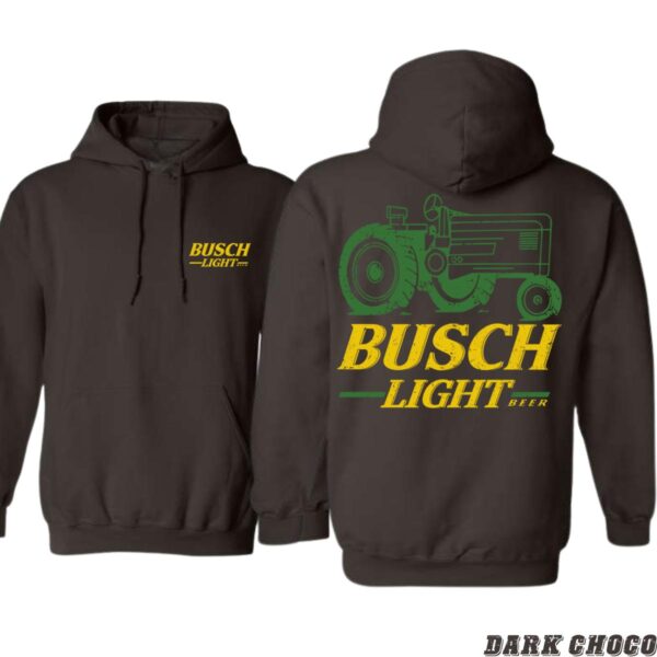 Busch iLight Hoodie, Tractor Design, Men's Country Clothing, Perfect for Beer Lovers and Farmers, Ideal for Casual Wear, Comfortable and Stylish, Hoodie For Men, Hoodie For Women  Tops Underwear, Street Life Style - Image 3