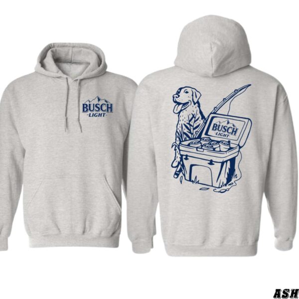 Busch iLight Labrador Hoodie, Hoodies for Country Girls, Rustic Cooler and Dog Graphic, Casual Outdoor Sweatshirt, Country Living Apparel Wo, Street Life Style - Image 2