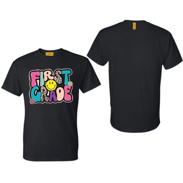 Hello First Grade Shirt, Back To School Shirt, Hello First Grade Rainbow Shirt, First Grade Shirt, First Grade Teacher Shirt, School Style - Image 2