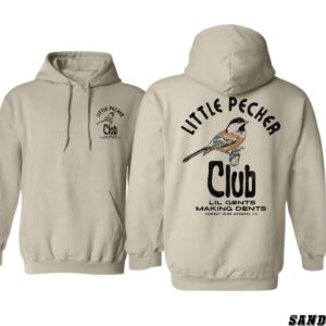 Little Pecker Club Hoodie, Vintage Bird Design, Perfect for Quirky Style Lovers, Ideal for Casual Comfort, Warm and Trendy, Unisex Hoodie for Men and Women , Winter Fashion