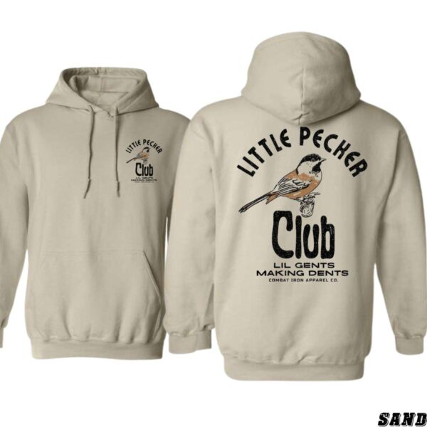 Little Pecker Club Hoodie, Vintage Bird Design, Perfect for Quirky Style Lovers, Ideal for Casual Comfort, Warm and Trendy, Unisex Hoodie for Men and Women , Winter Fashion