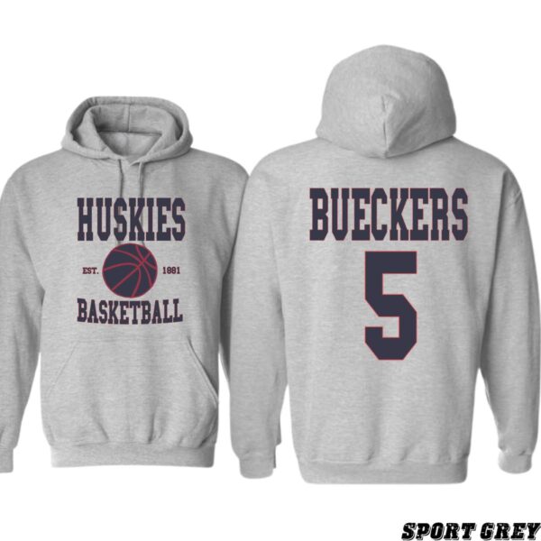 Huskies Basketball Hoodie, Bueckers 5 Shirt, Trendy Hoodie for Men and Women , Hoodie Design - Image 7