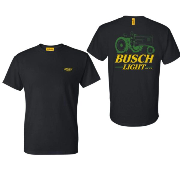 Busch LLight TShirt, Tractor Design, Men's Country Clothing, Perfect for Beer Lovers and Farmers, Ideal for Casual Wear, Comfortable and Stylish, TShirt For Men, TShirt For Women, Tops Underwear, Street Life Style - Image 3