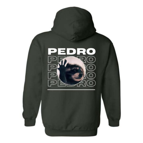 Pedro Hoodie, Raccoon Graphic Design Shirt, Trendy Hoodie for Men and Women , Hoodie Design - Image 5