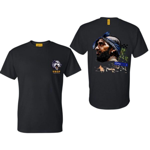 Nipsey Hussle Big Face Memorial Graphic Tee, Street Wear, Street Life Style, Street Design, Nipsey Hussle - Image 2