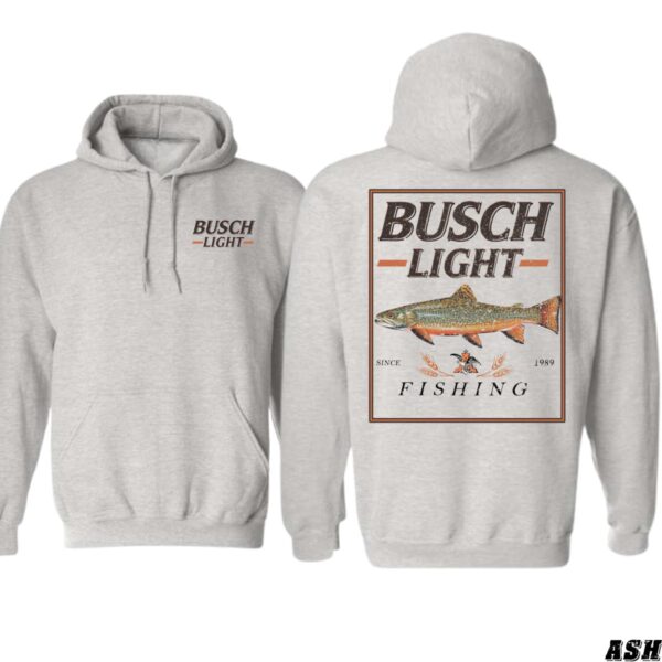 Busch Light Fishing Design, Outdoor Casual Hoodie, Classic and Sporty Style , Hoodie Style, Street Life Style - Image 9