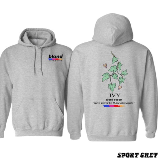 Frankk Ocean Ivy Hoodie, Hoodie with Frank Ocean's Ivy Design, Perfect for Fans and Casual Wear, Street Life Style, Menswear Unisex - Image 4