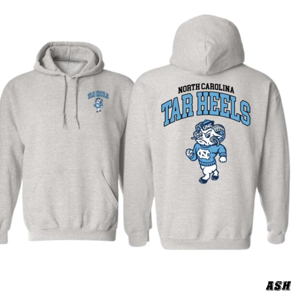 North Carolina Tar Heels Hoodie, UNC Mascot Design Shirt, Trendy Hoodie for Men and Women , Hoodie Design - Image 9
