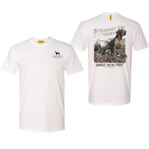 Straight Up Southern TShirt, Camo Country TShirts, Bred to be Free Hunting Dog Design, Country boy clothing, Ideal for Outdoor Enthusiasts, Comfortable and Durable, TShirt For Men, TShirt For Women, Street Life Style