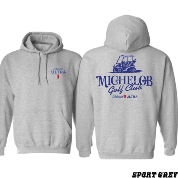 Michelob Golf Club Hoodie, Casual Golf Cart Design, Hoodies for Country Girls, Michelob Ultra Sweatshirt, Golfing Apparel Wo - Image 3