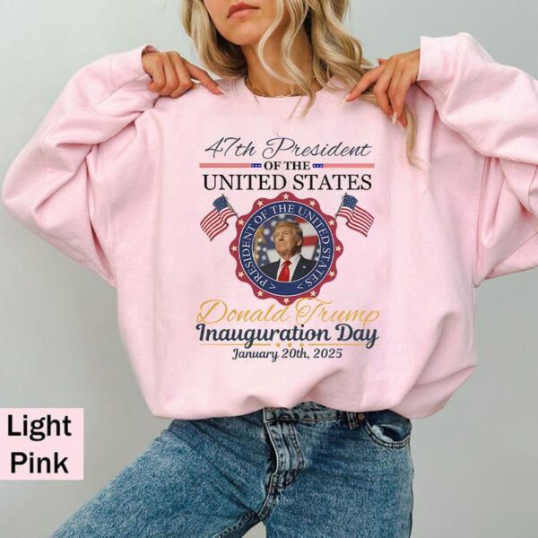 Truump Inauguration Day Shirt, Trummp Supporters Shirt, Xmas Graphic Tee - Image 7