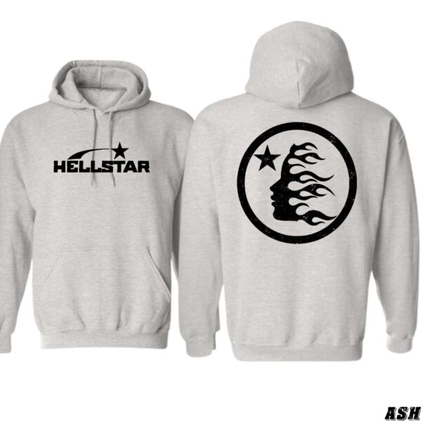 Hellstar Hoodie, Flame Star Design Shirt, Trendy Hoodie for Men and Women, Street Life Style,  Menswear Unisex, Street Life Style - Image 9
