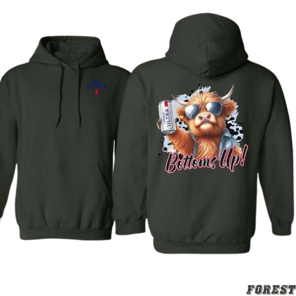 Michelob Ultra Bottoms Up Design, Casual Wear Hoodie, Fun and Festive Style , Hoodie Design - Image 6