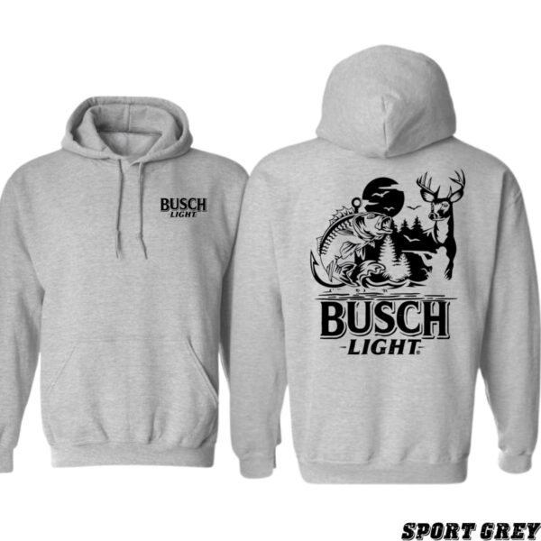 Busch iLight Sand Hoodie, Hoodies for Country Girls, Hunting & Fishing Graphic, Outdoor Adventure Sweatshirt, Rustic Beer Lover Apparel Wo, Street Life Style - Image 3
