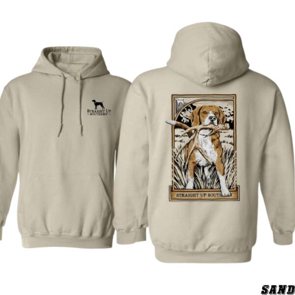 Straight Up Southern Hoodie, Hunting Dog Design Shirt, Trendy Hoodie for Men and Women , Hoodie Design - Image 7