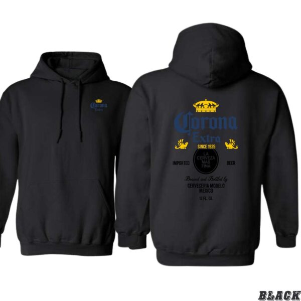 Corona Extra Hoodie, Beer Label Design Shirt, Trendy Hoodie for Men and Women , Hoodie Design - Image 8