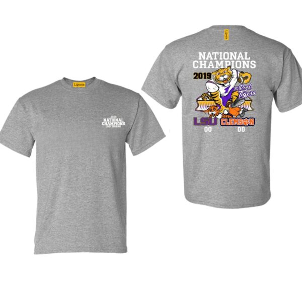 2019 National Champions LSU Tigers TShirt, Celebrate Victory with Iconic Tiger Design, Street Life Style - Image 4