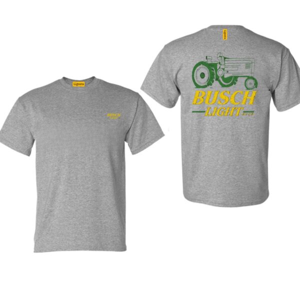 Busch LLight TShirt, Tractor Design, Men's Country Clothing, Perfect for Beer Lovers and Farmers, Ideal for Casual Wear, Comfortable and Stylish, TShirt For Men, TShirt For Women, Tops Underwear, Street Life Style - Image 5