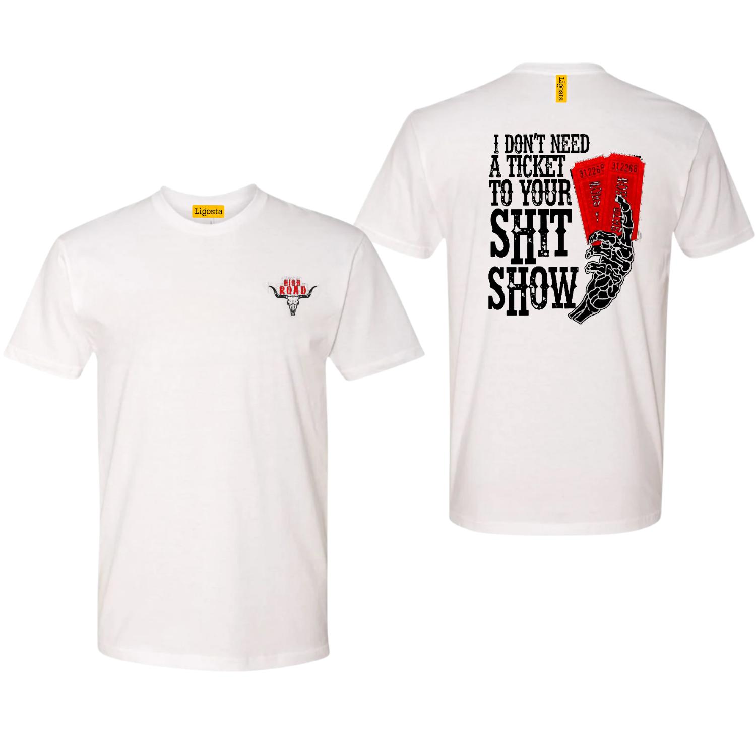 High Road TShirt, Edgy Streetwear, Unique Graphic Apparel, This High Road TShirt, Street Life Style
