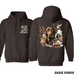 Duck Hunter Hoodie, Realistic Duck and Labrador Retriever Design, Ideal for Hunting Enthusiasts, Perfect for Outdoor Adventures, Comfortable and Stylish Unisex Hoodie, Celebrate Your Passion for Waterfowl Hunting , Hoodie Design