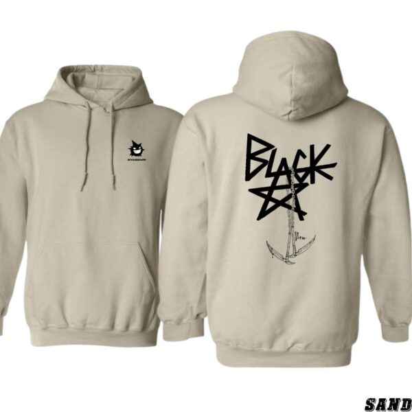 Hyakkimaru Hoodie, Black Star and Anchor Shirt, Trendy Hoodie for Men and Women , Hoodie Design - Image 7