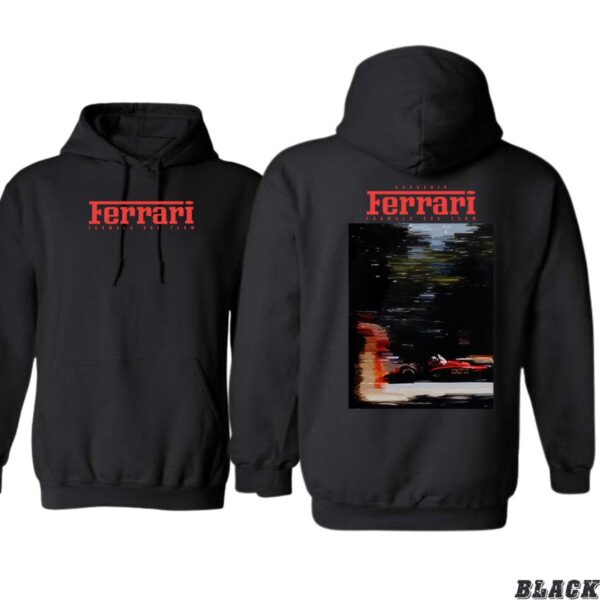 Ferrari Racing Hoodie, Sleek and Stylish Design, Ideal for Motorsport Enthusiasts, Gift for Men, Gift for Women, Gift for You , Hoodie Design - Image 3