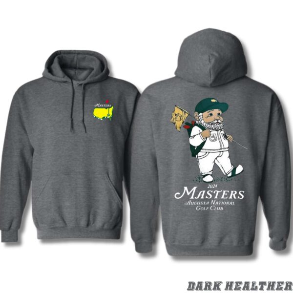 Augusta National Golf Club Hoodie, 2024 Masters Logo with Charming Character Graphic, Menswear Sweaters, Street Life Style - Image 3