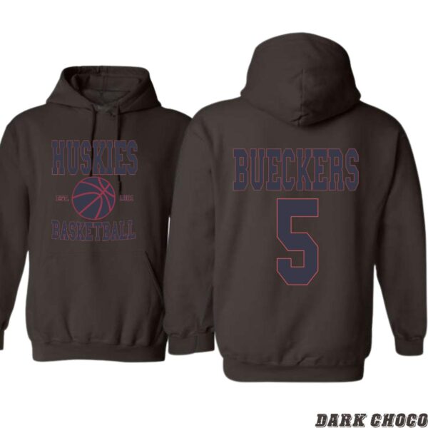 Huskies Basketball Hoodie, Bueckers 5 Shirt, Trendy Hoodie for Men and Women , Hoodie Design - Image 6