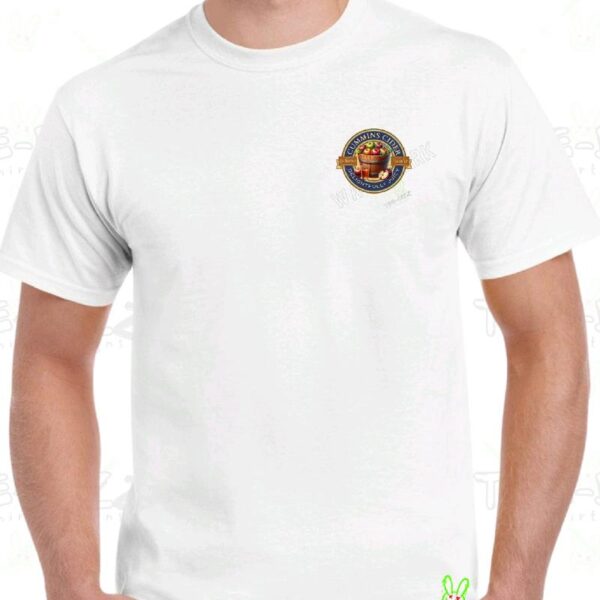 Cummins Cider - men's funny T-shirt- Menswear Casual Crewneck - Image 2