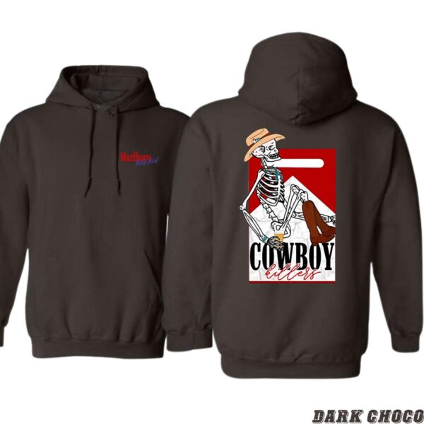 Marlboro Hoodie, Cowboy Killers Skeleton Design, Ideal for Casual Wear, Comfortable and Stylish, Gift for Men, Gift for Women, Gift for You , Hoodie Design - Image 6