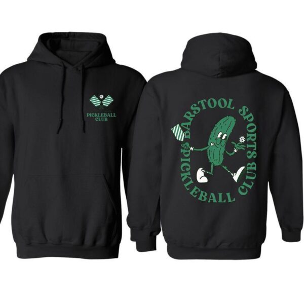 BarstooI PicklebalI Club Hoodie, For You, For Men, For Women Classic Menswear, Hoodie Style, Unisex Sweaters, Street Life Style - Image 4