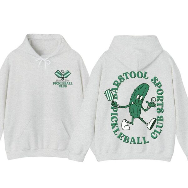 BarstooI PicklebalI Club Hoodie, For You, For Men, For Women Classic Menswear, Hoodie Style, Unisex Sweaters, Street Life Style - Image 3