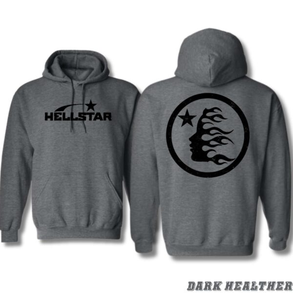 Hellstar Hoodie, Flame Star Design Shirt, Trendy Hoodie for Men and Women , Hoodie Design - Image 3