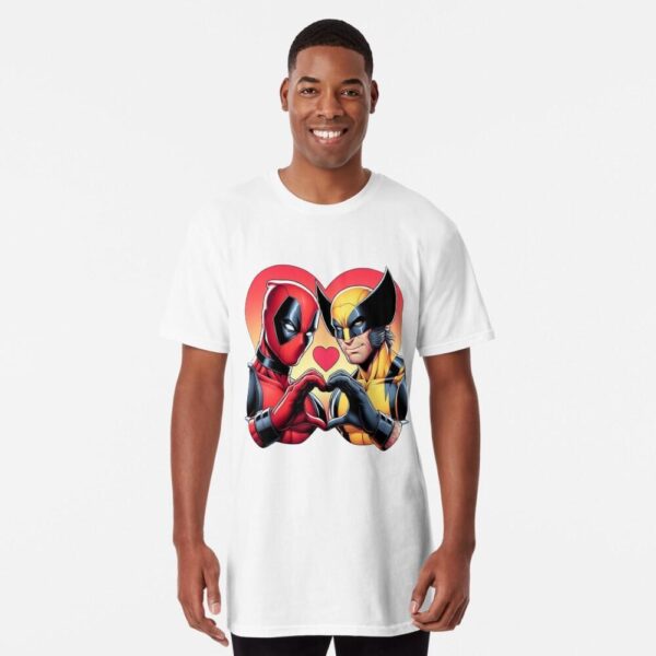 Deadpoool 3 T-Shirt, Deadpoool & Wolverine Movie, Deadpoool 3 Movie, Ryan Reynolds Hugh Jackman, Superhero X-Men, Street Life Style, Teen Style - Image 5