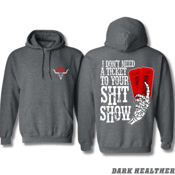 High Road Hoodie, Edgy Streetwear, Unique Graphic Apparel, This High Road hoodie features a bold and humorous design with premium material, perfect for those who love making a statement with their streetwear fashion. , Winter Fashion - Image 2