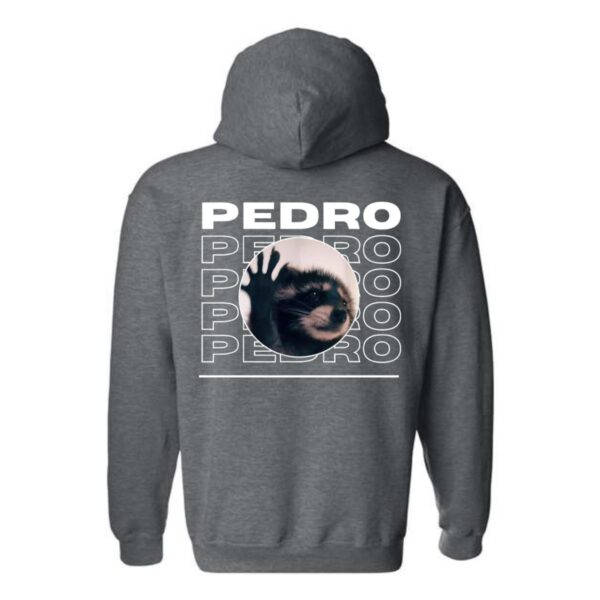 Pedro Hoodie, Raccoon Graphic Design Shirt, Trendy Hoodie for Men and Women , Hoodie Design - Image 8