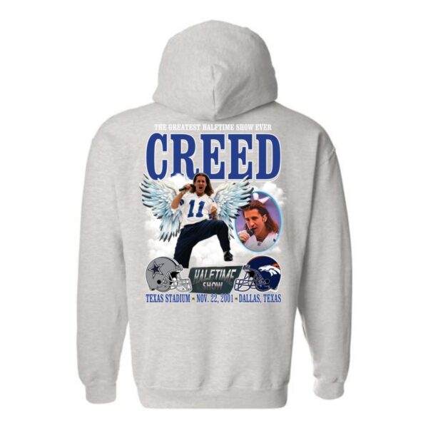 Creed Hoodie, Greatest Halftime Show Ever Design Shirt, Trendy Hoodie for Men and Women , Street Life Style, Street Life Style - Image 2