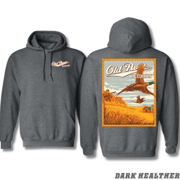 Old Row Outdoors Hoodie, Vibrant Nature Scene, Menswear Sweaters, Sweatshirt Tops, Sweatshirt Tops, Street Life Style - Image 5