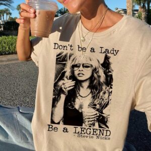 Stev Nic Be a Legend Shirt, Menswear Top, Underwear Streetwear, Street LifeStyle